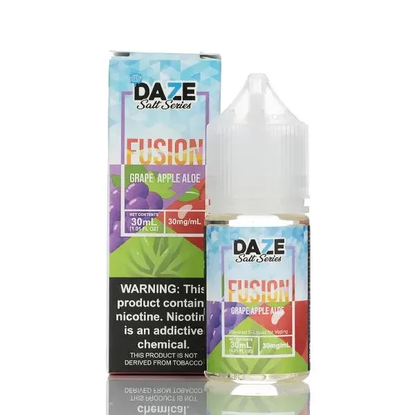 7 Daze Fusion TFN Salt – Grape Apple Aloe ICED – 30ml