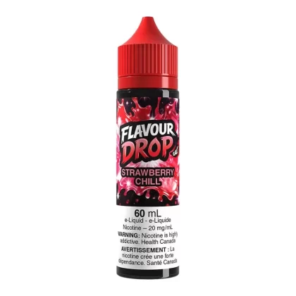 Flavour Drop Salt Nic E-Liquid – Strawberry Chill 60ml