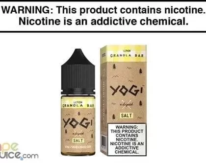 LEMON GRANOLA BAR BY YOGI E LIQUID SALT 30ML