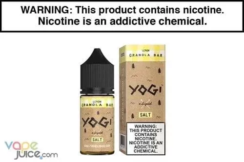 LEMON GRANOLA BAR BY YOGI E LIQUID SALT 30ML