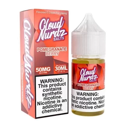 Pomegranate Berry SALT – Cloud Nurdz – 30mL