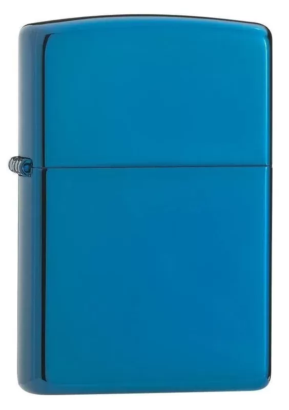 Zippo Lighter – Classic High Polish Blue