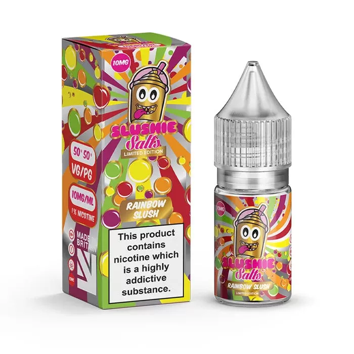 Rainbow Slush Nic Salt E-Liquid by Slushie Salts