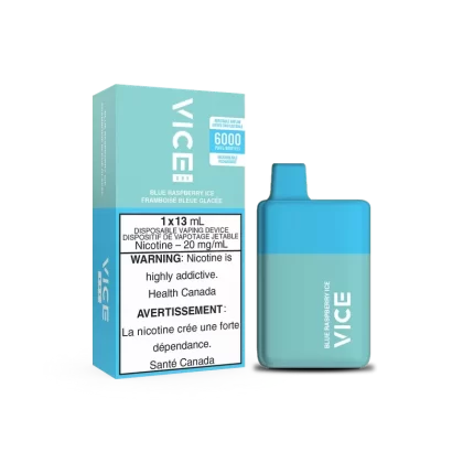 VICE BOX DISPOSABLE – BLUE RASPBERRY ICE