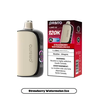 Strawberry Watermelon Ice – ORBITO LUMO-AI Disposable Vape