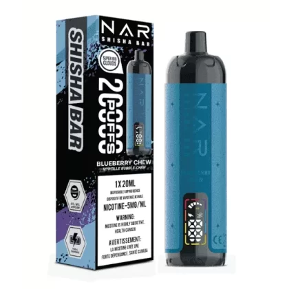 NAR Shisha Bar 20K – Blueberry Chew