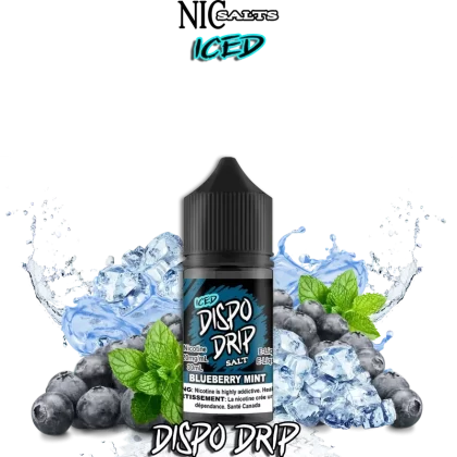 DISPO DRIP SALT – BLUEBERRY MINT