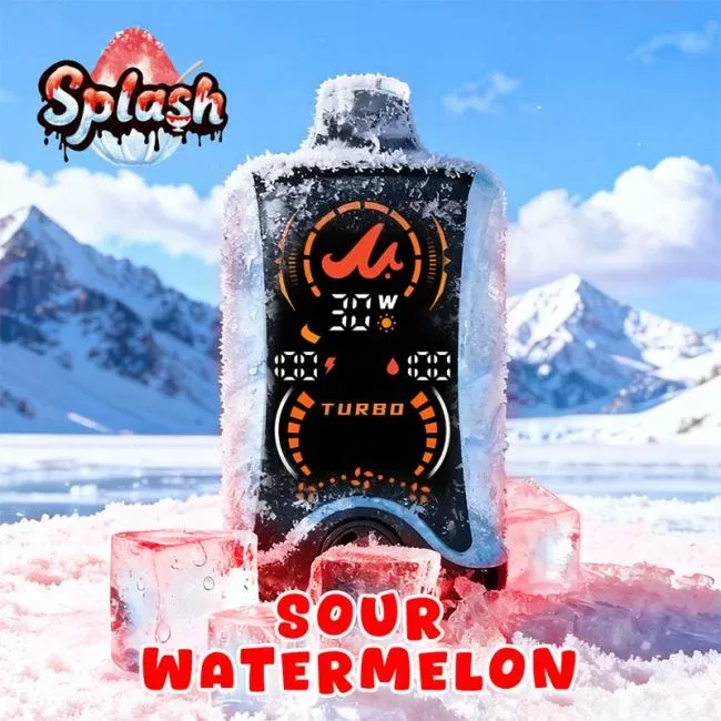 Splash Sour Watermelon Mr. Fog Aura 60K Disposable Vape