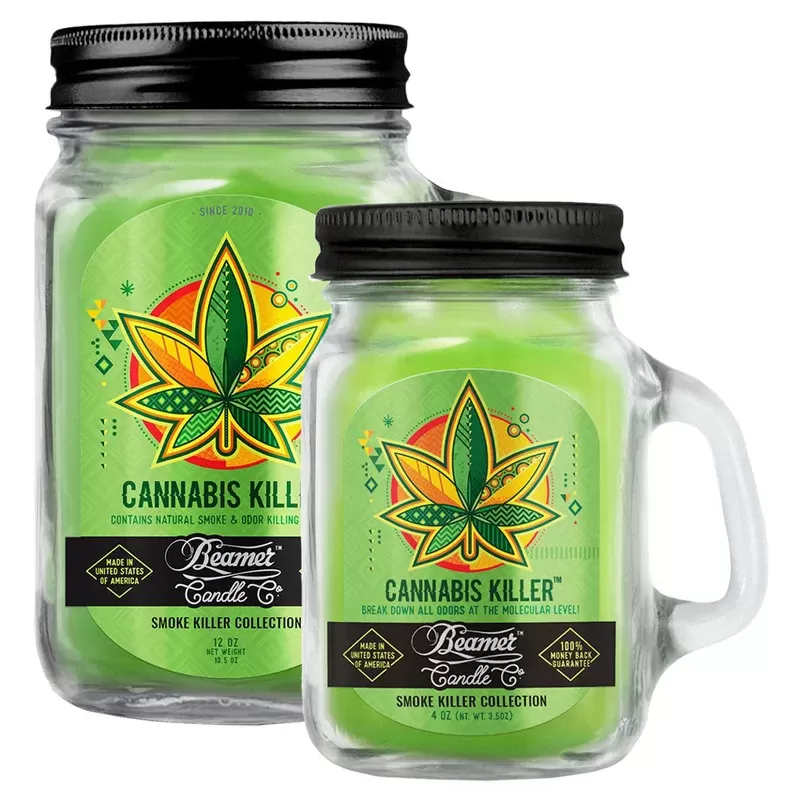 Beamer Candle Co. Mason Jar Candle | Cannabis Killer