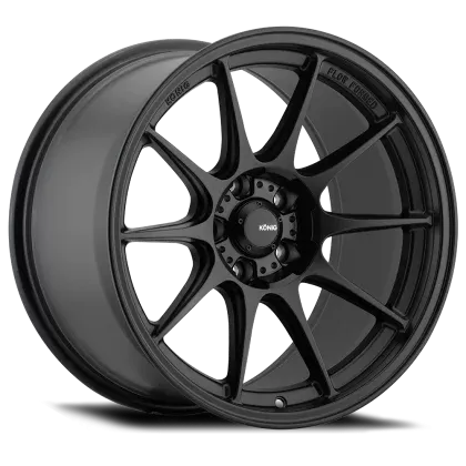 Konig Dekagram 15×9 4×100 ET35 Semi-Matte Black
