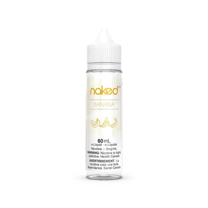 NAKED 100 6MG/ML-BANANA