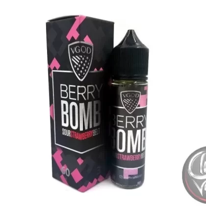 Berry Bomb Sour Strawberry Belt 60mL E-Liquid by VGOD