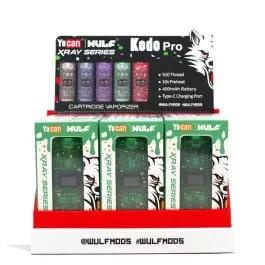 Wulf Mods X-ray Series Kodo Pro 510 Voltage Battery – 15 Counts Per Display – Assorted Color