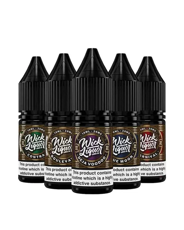 Wick Liquor Nic Salts 10ml