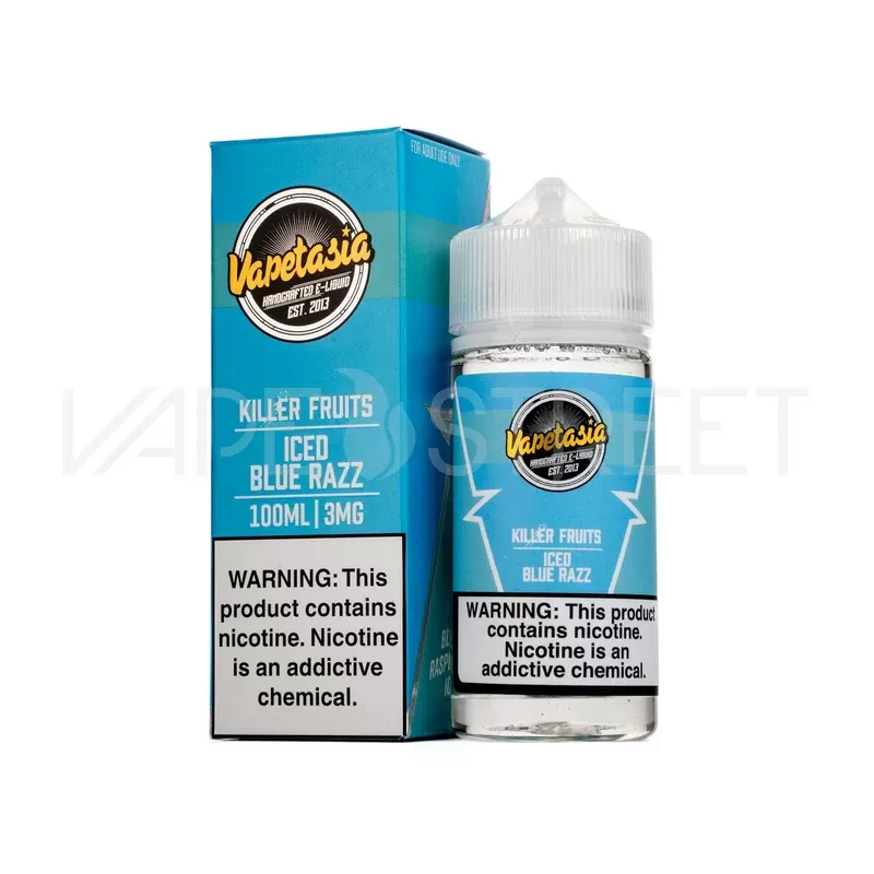 Vapetasia Killer Fruits Iced Blue Razz (100ml)