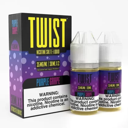 Purple Grape SALT – Twist E-Liquids – 60mL
