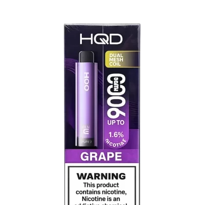 HQD Cuvie Plus 2.0 9000 Up to 1.6% Disposable Vape