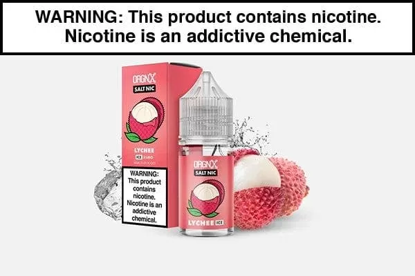 LYCHEE ICE BY ORGNX SALT 30ML
