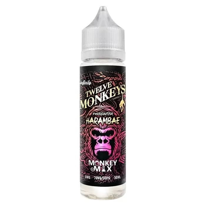 Twelve Monkeys Co – Harambae 50ml Short Fill E-Liquid