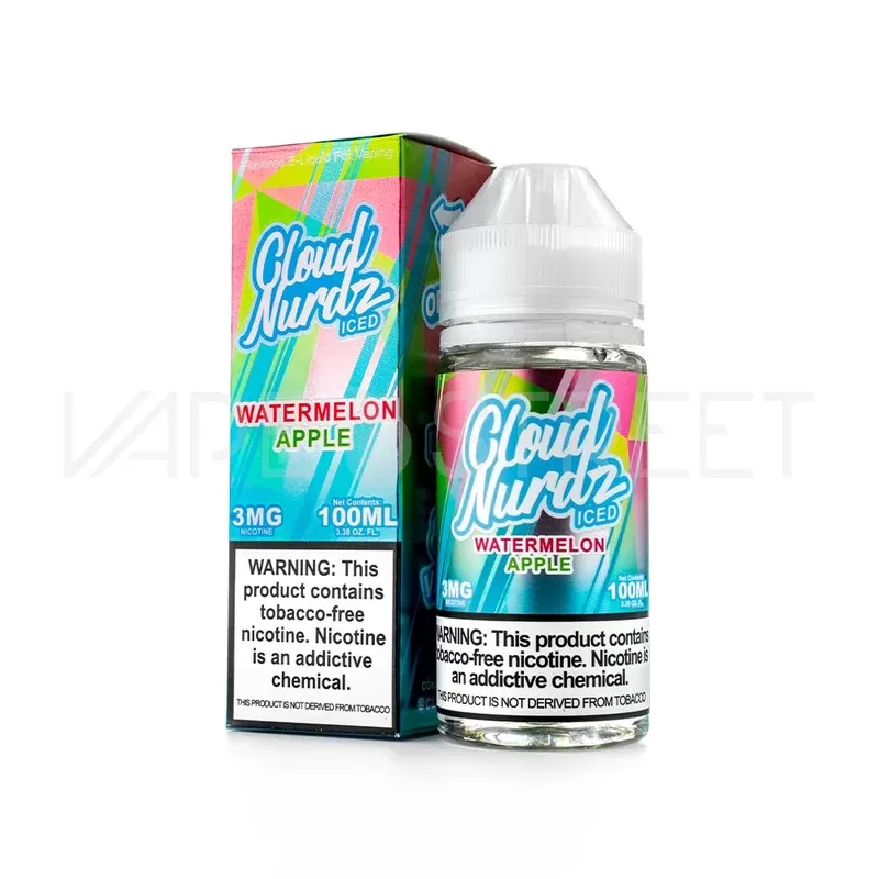 Cloud Nurdz TFN Iced Watermelon Apple (100ml)
