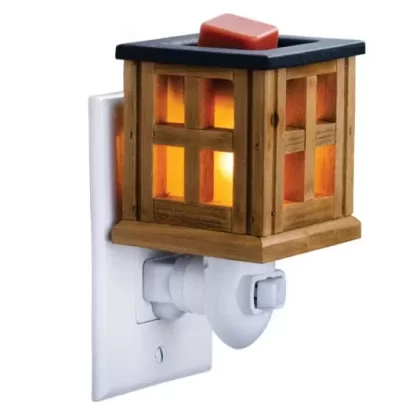 Wood Lantern Plug-in Warmer