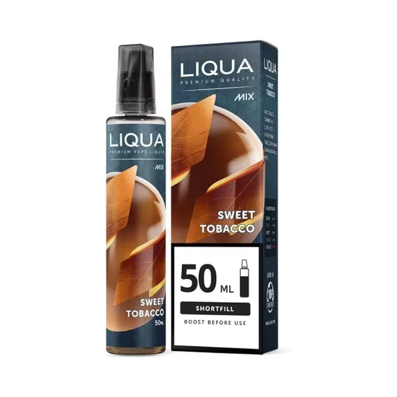 Liqua 50ml Shortfill – Sweet Tobacco