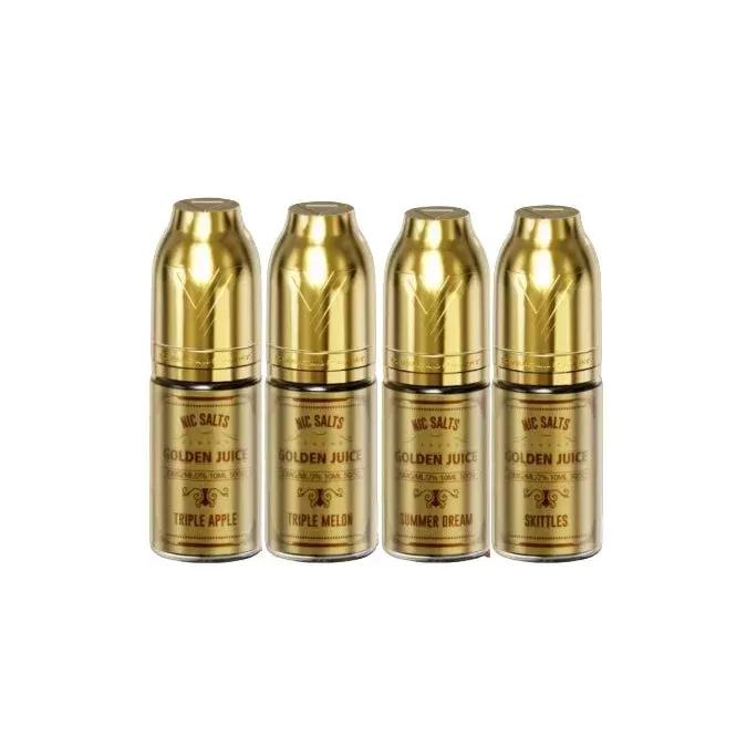 20mg Vaplay Golden Juice 10ml Nic Salt (50VG/50PG)
