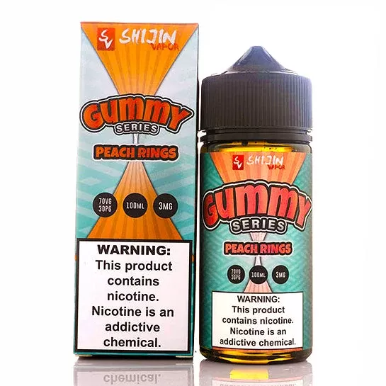 Peach Rings – Shijin Vapor E-Juice (100 ml)