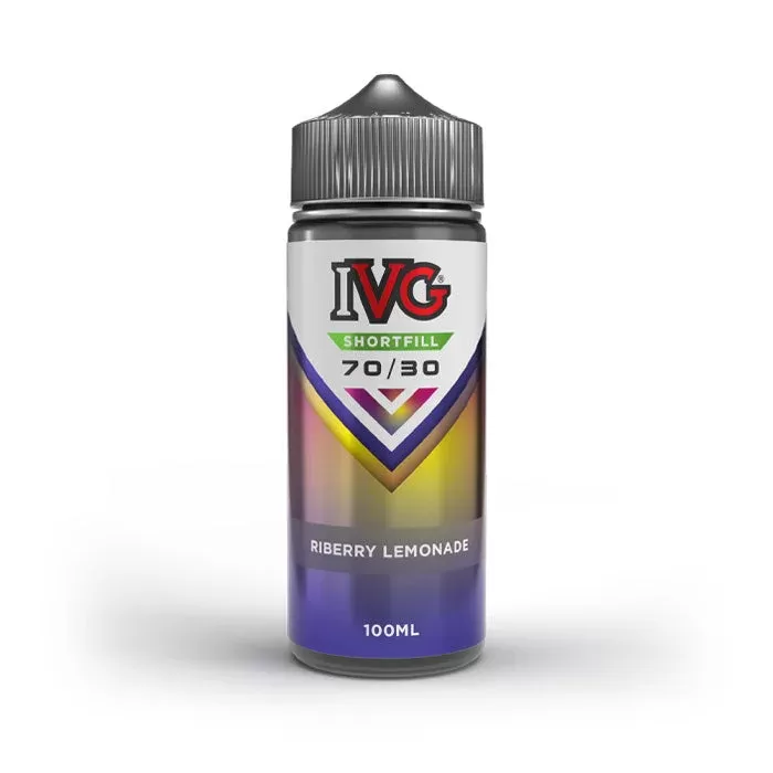 Riberry Lemonade 100ml Shortfill E-Liquid by IVG