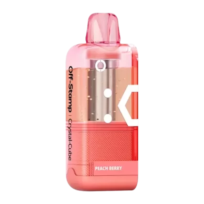 Peach Berry Off Stamp X-Cube Disposable Crystal