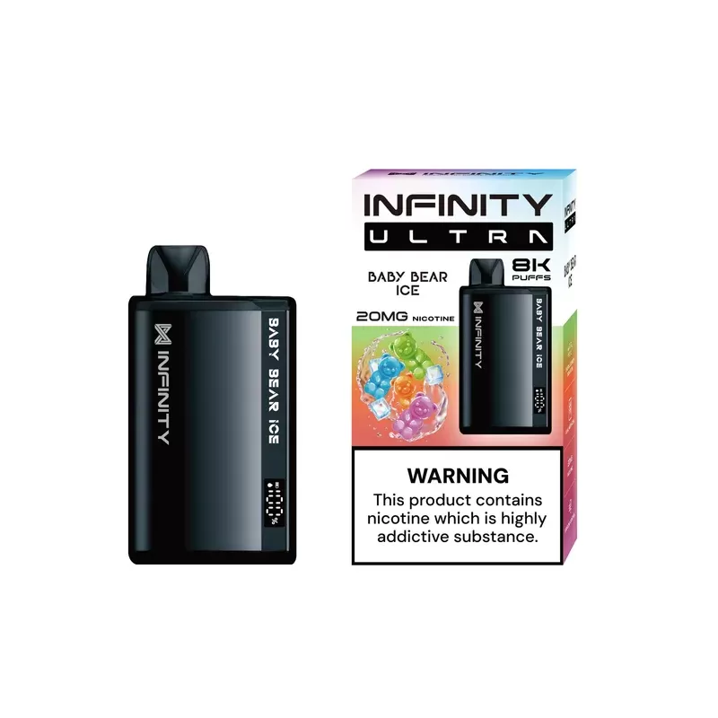INFINITY ULTRA DISPOSABLE BABY BEAR ICE 8000 PUFF