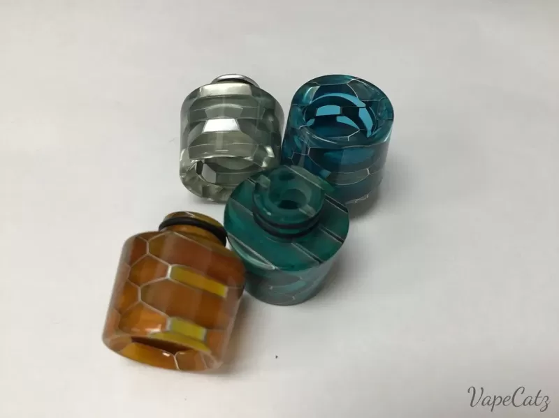 510 Large Honeycomb Wide Bore Drip Tip or Mouth Piece F5