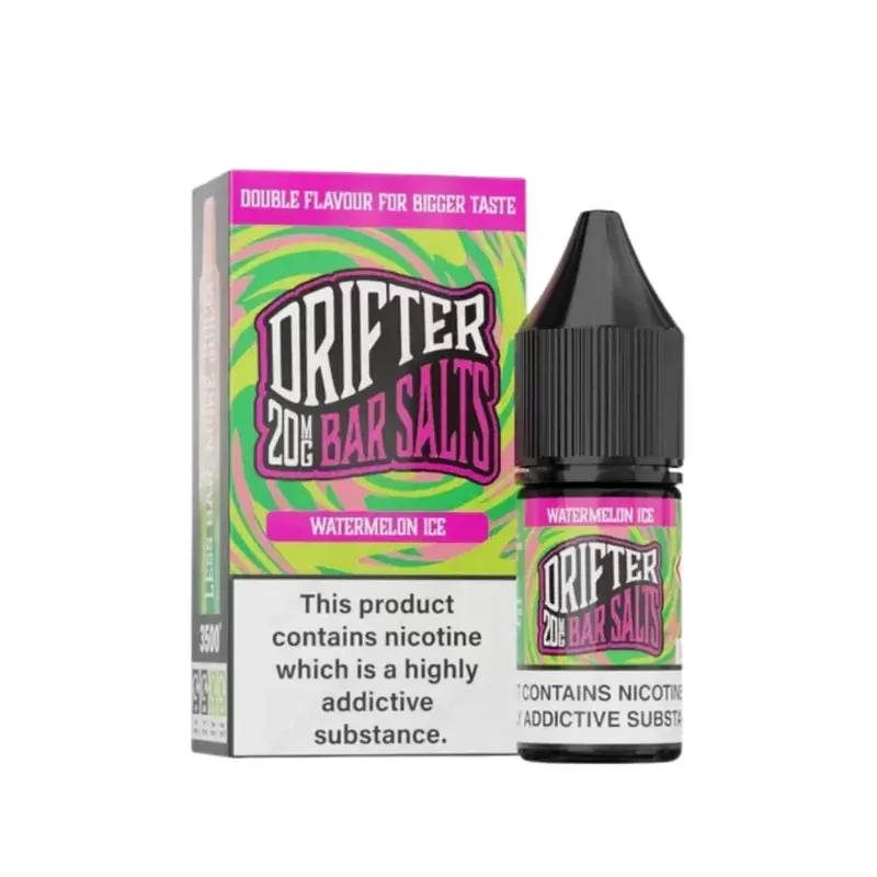 Drifter Bar Salts Watermelon Ice 10ml Nic Salt E-liquid