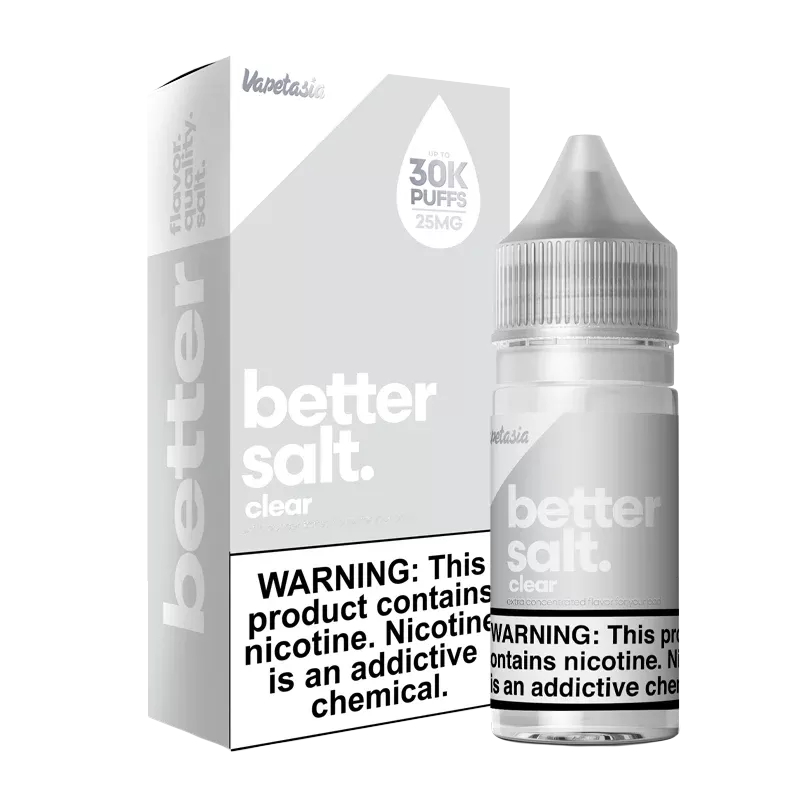 Better Salt by Vapetasia – Clear