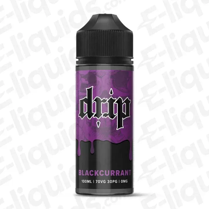 Blackcurrant – Drip Liquids 100ml Shortfill