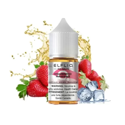 Elf Bar E-Liquids -Strawberry Ice – Salt Nic – 30 ML