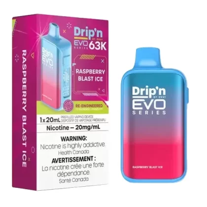 Drip’n Evo 63k – Raspberry Blast Ice (PROV)