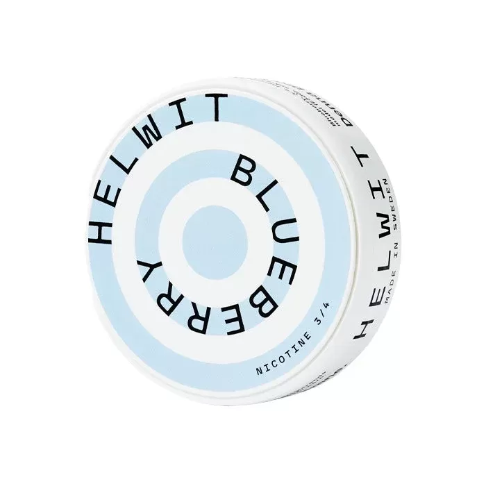 Blueberry Helwit Nicotine Pouches