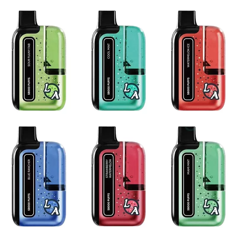 L&A Tank 58K Disposable Vape (20ml, 5%)