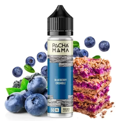 Pacha Mama E-Liquid 50ml – Blueberry Crumble 0mg