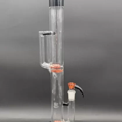 2K Glass 19″ Double Dual Inline Tube