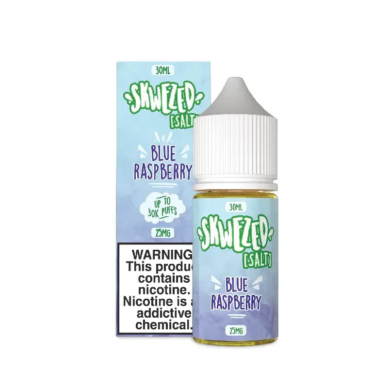 Blue Raspberry (Blue Blast) SALT – Skwezed – 30mL