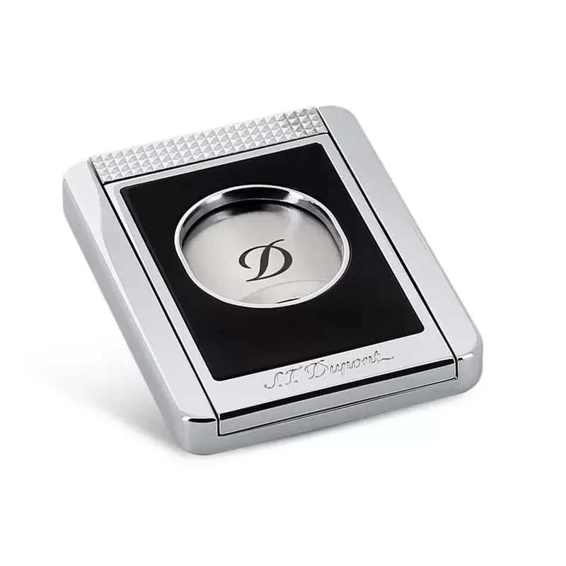 S.T. Dupont Cigar Cutter Stand – Black & Chrome