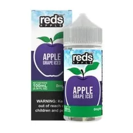 Reds E-Liquid – Apple Grape Iced 100ml