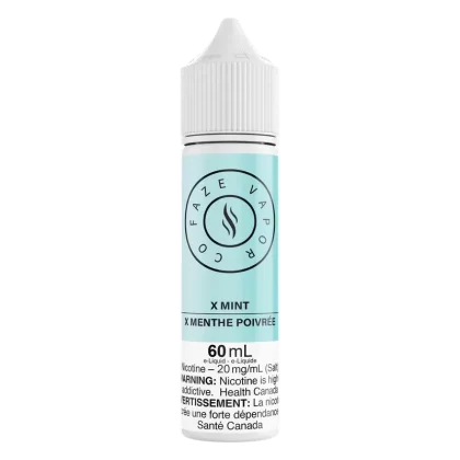 Faze Vapor Co 60mL Salts – X Mint