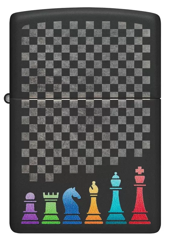 Zippo Lighter – Chess Pieces