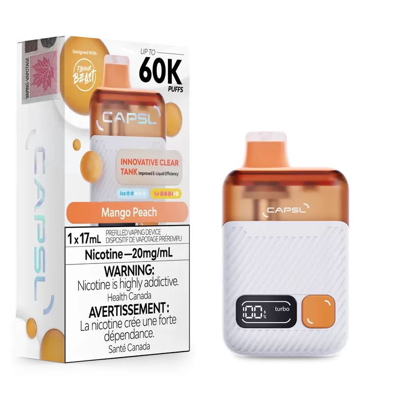 MANGO PEACH – CAPSL DISPOSABLE (17mL)