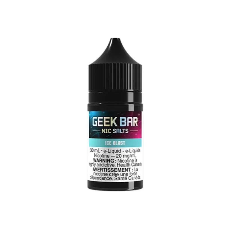Geek Bar Vape Juice 30mL Salt Nicotine – Ice Blast