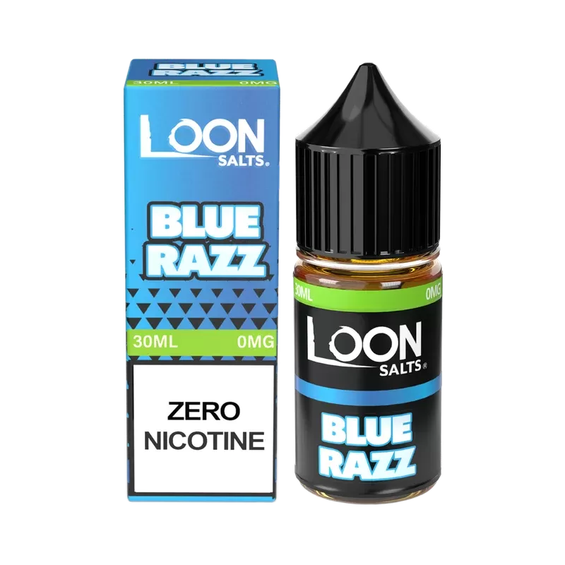ZERO NICOTINE LOON SALTS – BLUE RAZZ