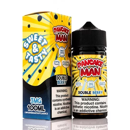 Double Berry – Pancake Man E-Juice (100 ml)